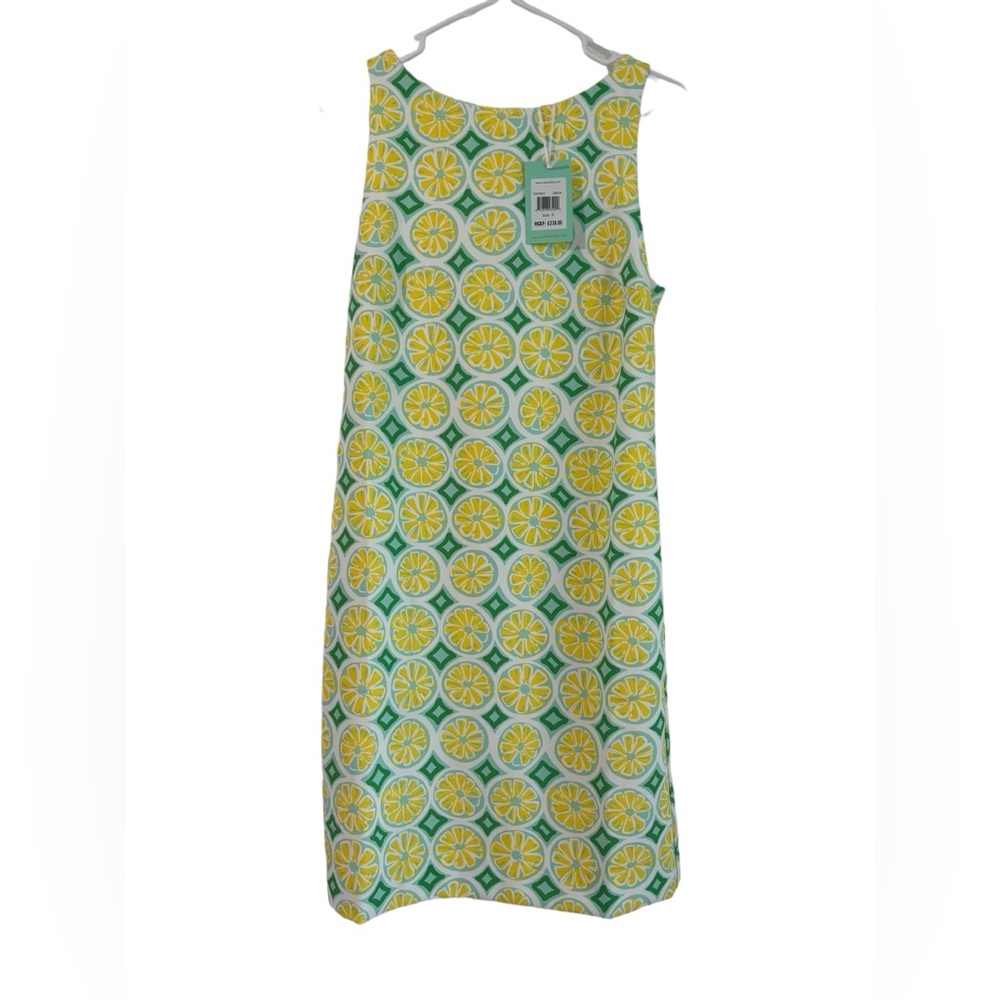 Sail to Sable Lemon shift dress-NWT